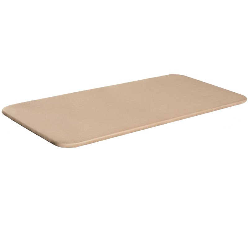 Base de Cama Tapizada 3D Dormitorio Color Beige (Sin Patas)