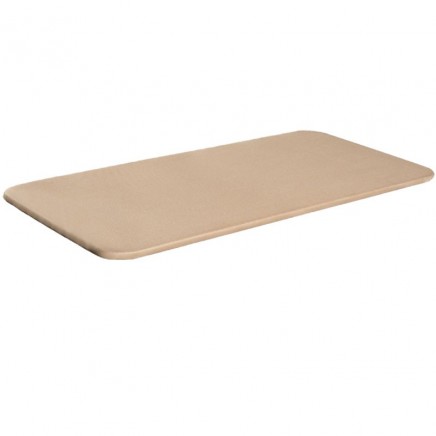 Base de Cama Tapizada 3D Dormitorio Color Beige (Sin Patas)
