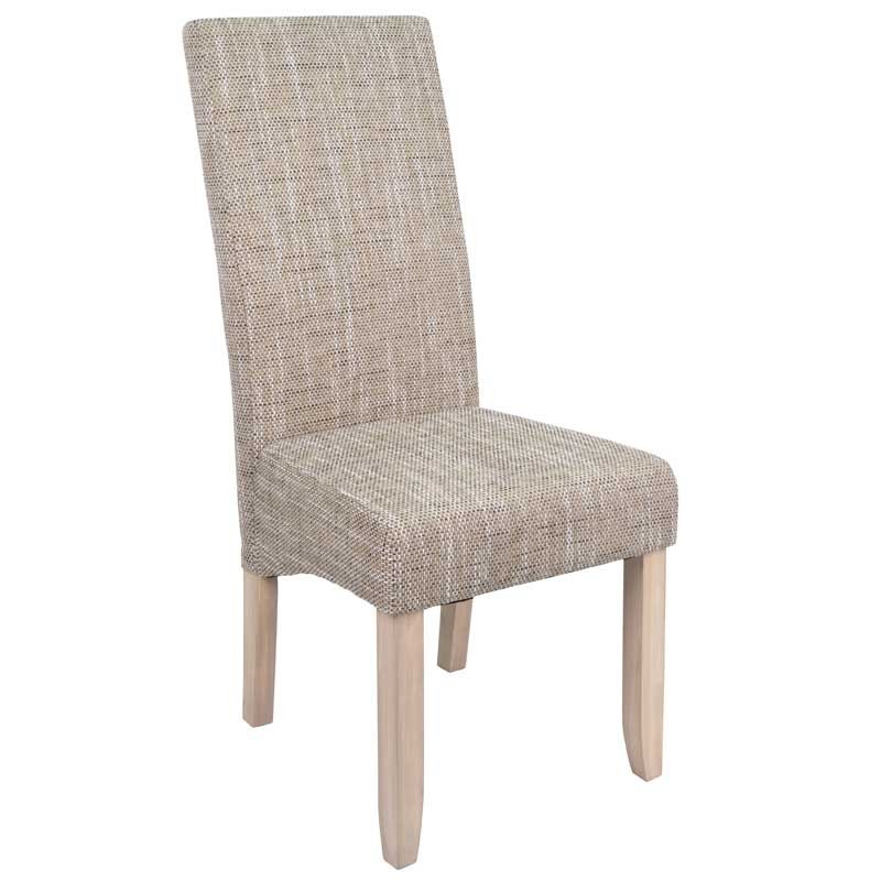 Silla Salón Comedor Moderna Color Arena Respaldo Alto Con Estructura De Pino Silla Salón Comedor Moderna Color Arena Respaldo Alto Con Estructura De Pino