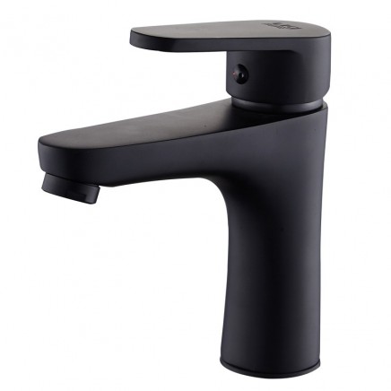 Grifo para Lavabo Bidasoa Monomando Negro