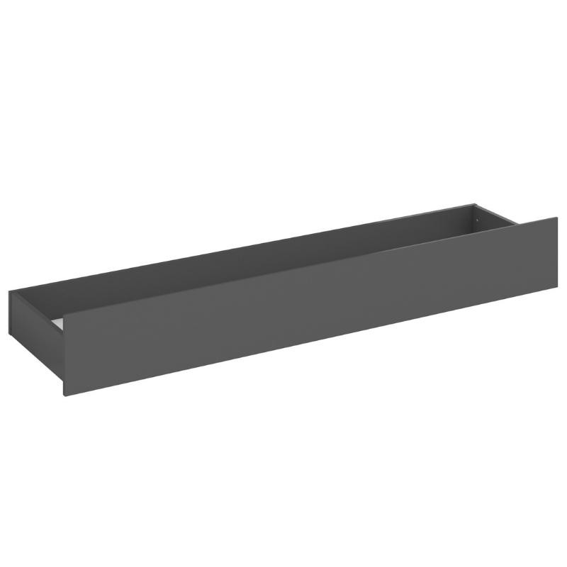 Cajón Inferior Litera Mouse Gris Oscuro 22x163x42 cm