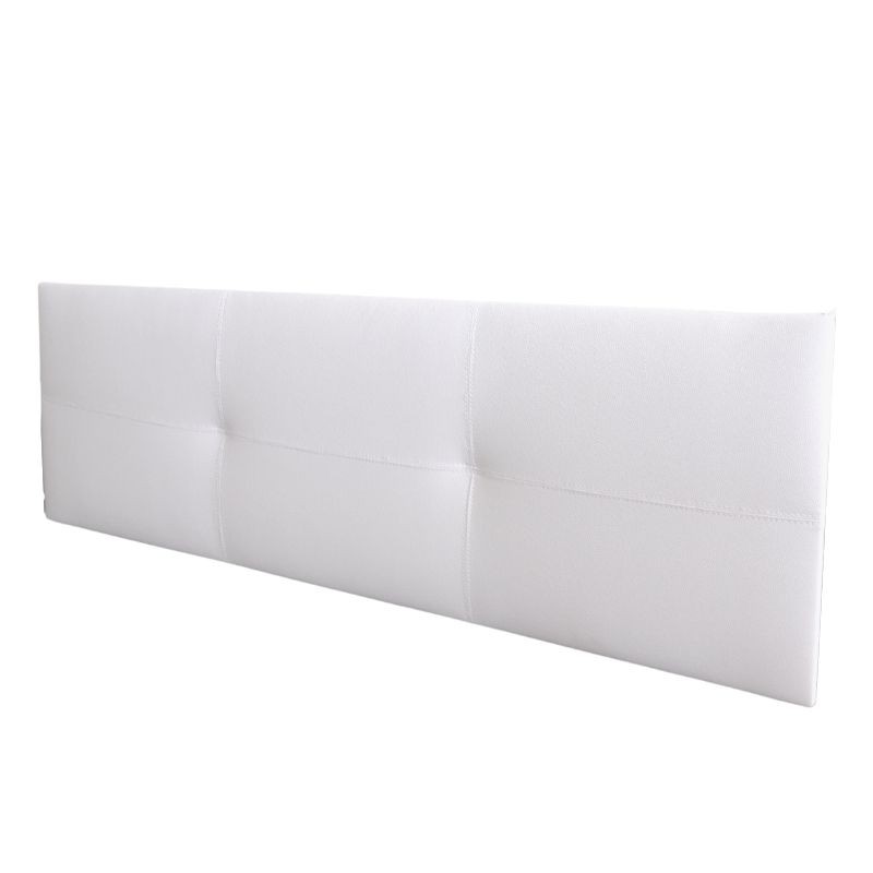 Cabecero Isabella de Polipiel Color Blanco Cama 150 cm