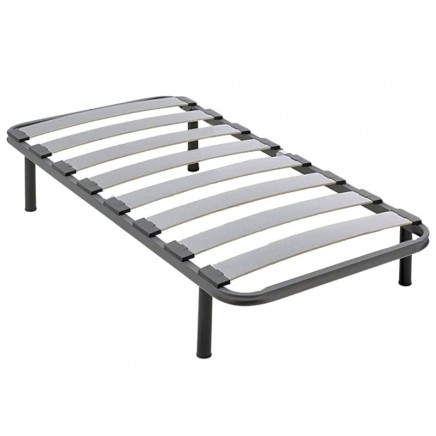 Somier de Láminas Neo Doble Cuerpo Tubo 40x30 mm (Con Patas)