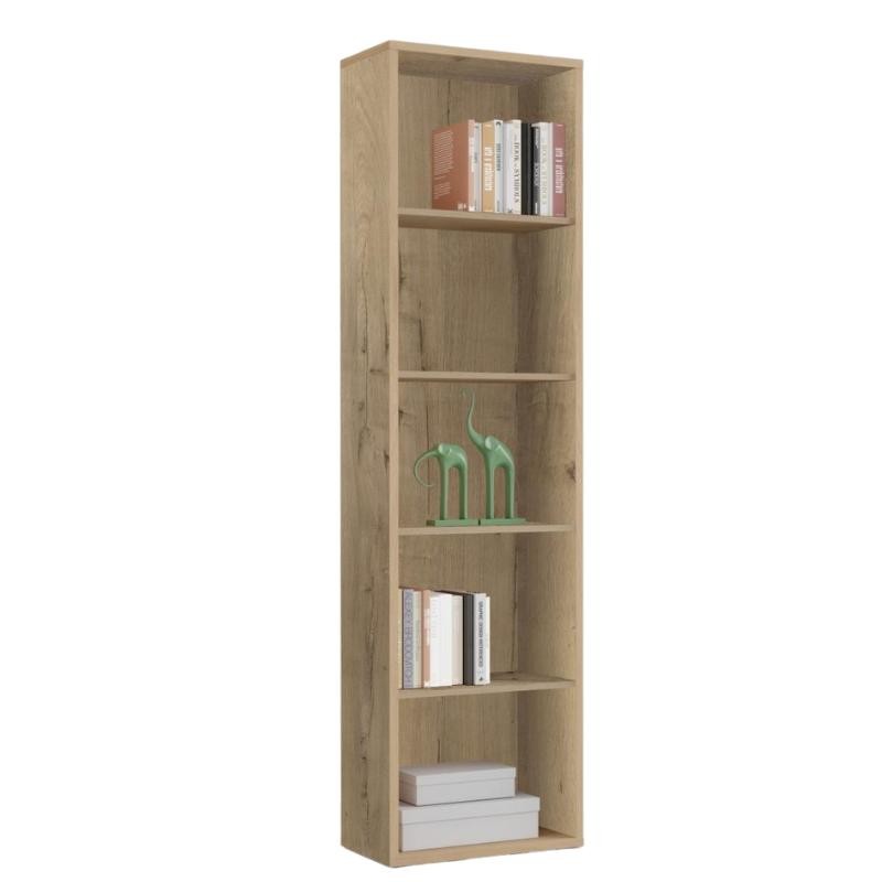 Librería alta color Roble Gold 167x52x33 cm_portada