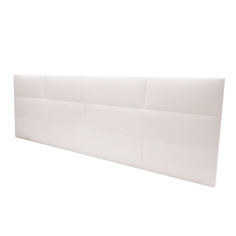 Cabecero Tapizado Ladrillo Cube Color Blanco Cabecero Tapizado Ladrillo Cube Color Blanco