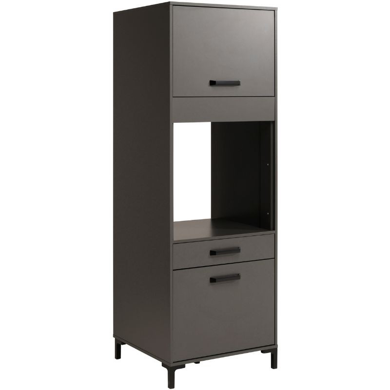 Módulo Cocina Columna Horno Smoke Color Gris