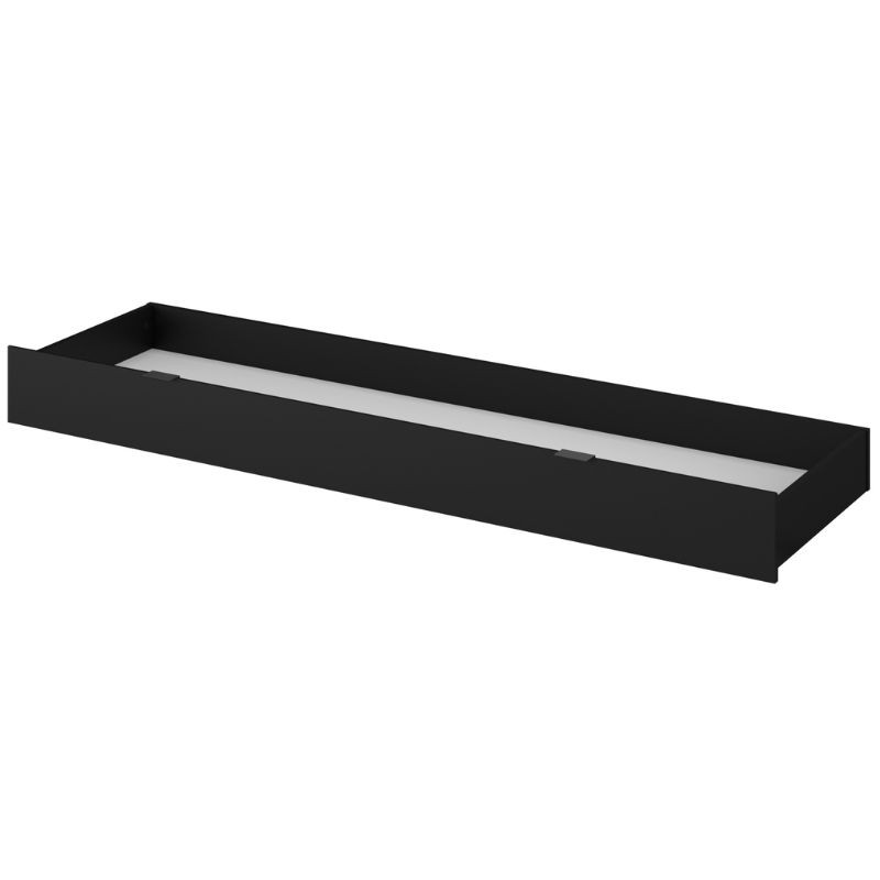 Cajón Bajo Cama De Matrimonio Lampe Color Negro Stipple
