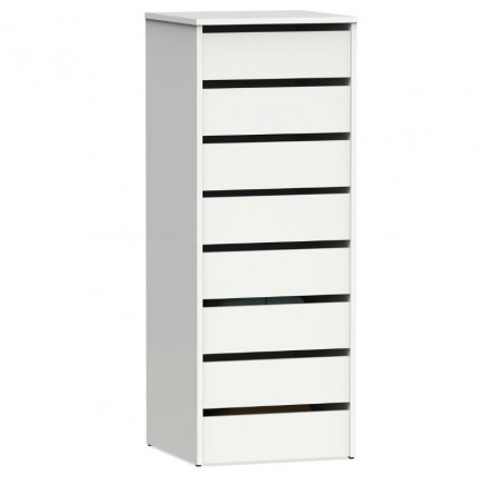Portada Muebles Auxiliares Pack 2 Cajoneras Interior Armarios Blanco Brillo_Portada