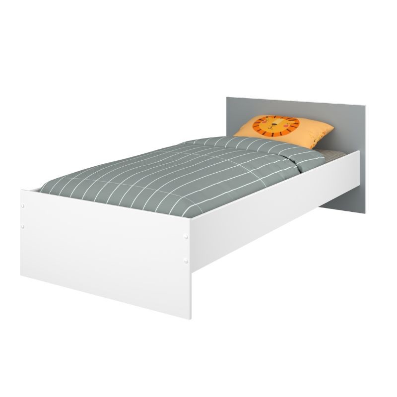 Cama Juevenil Germain Color Blanco 90x190 CM_Portada