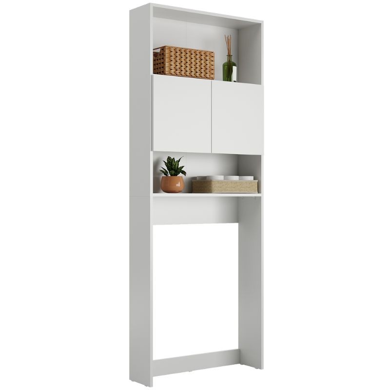 Estantería Auxiliar de Baño Lois Color Blanco 70x182x21 cm Estantería Auxiliar de Baño Lois Color Blanco 70x182x21 cm