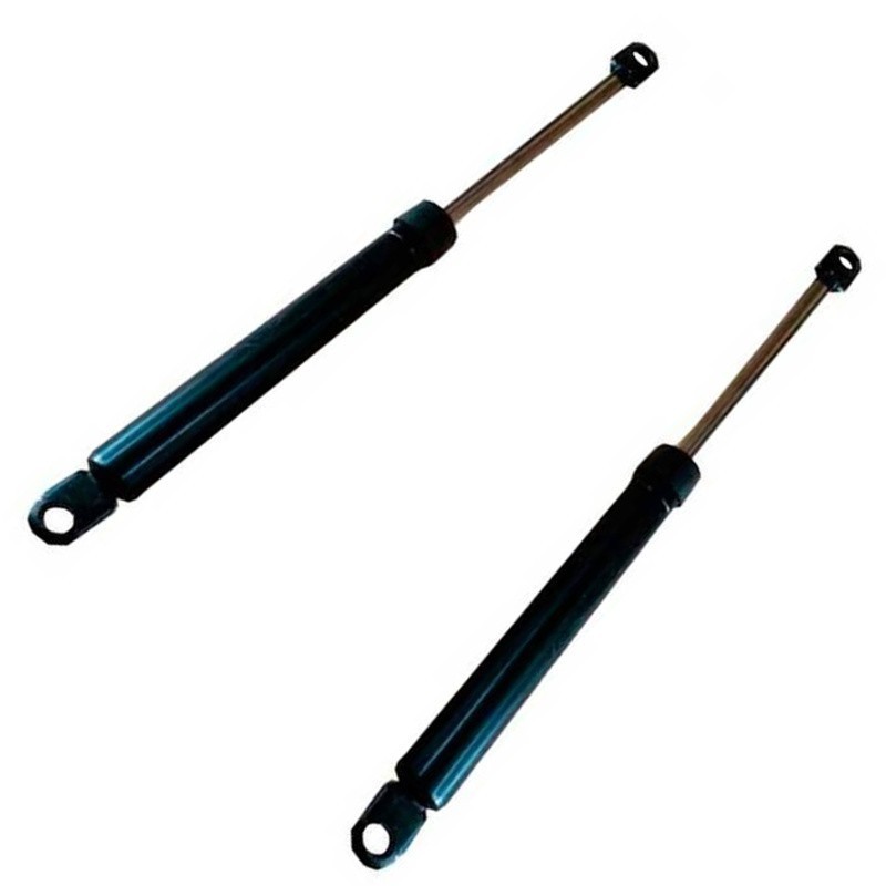 Juego de 2 Amortiguadores Hidráulicos Para Canapé Abatible Conjunto Color Negro