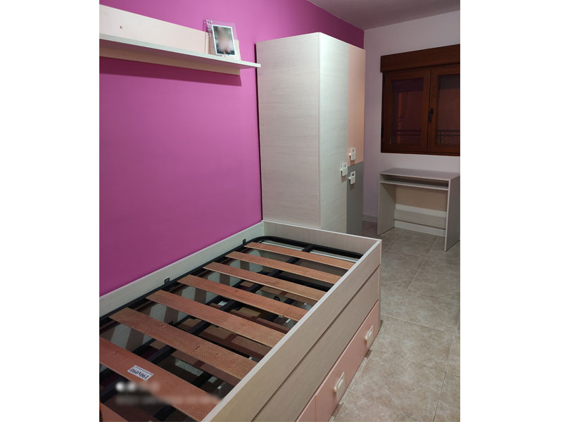 Foto de cliente de Habitación Juvenil Moderna Pack Blanco Y Rosa
