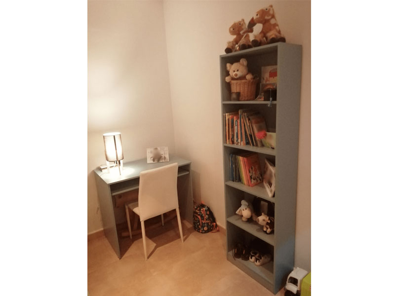 Foto de cliente de Estantería Librería Dormitorio Juvenil I-Joy Color Verde Agua 52x180x25 cm