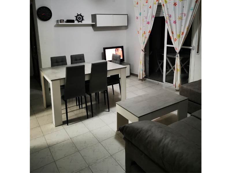 Foto de cliente de Mesa comedor extensible Cemento 140-190x90 cm