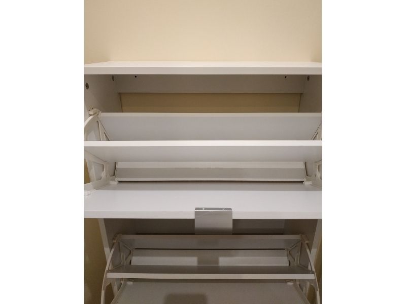 Foto de cliente de Mueble Zapatero Recibidor Juvenil 3 Puertas Suitcase Moderno 60 cm