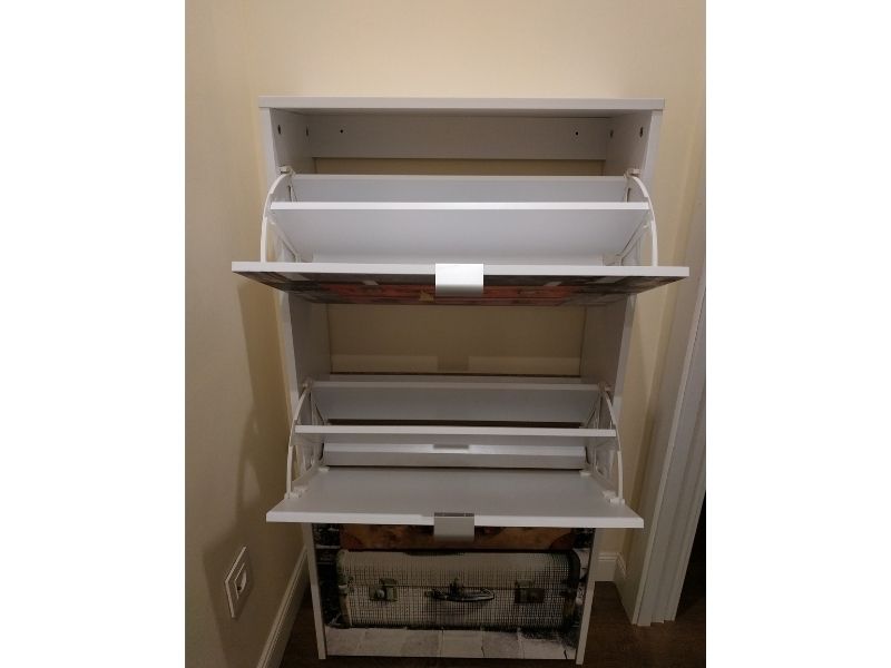 Foto de cliente de Mueble Zapatero Recibidor Juvenil 3 Puertas Suitcase Moderno 60 cm