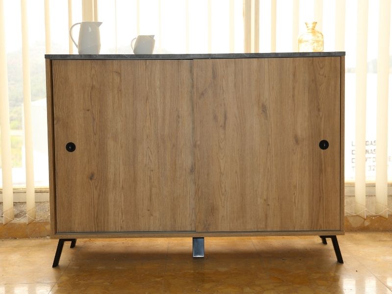 Foto de cliente de Muebles para salón Kamet roble gold