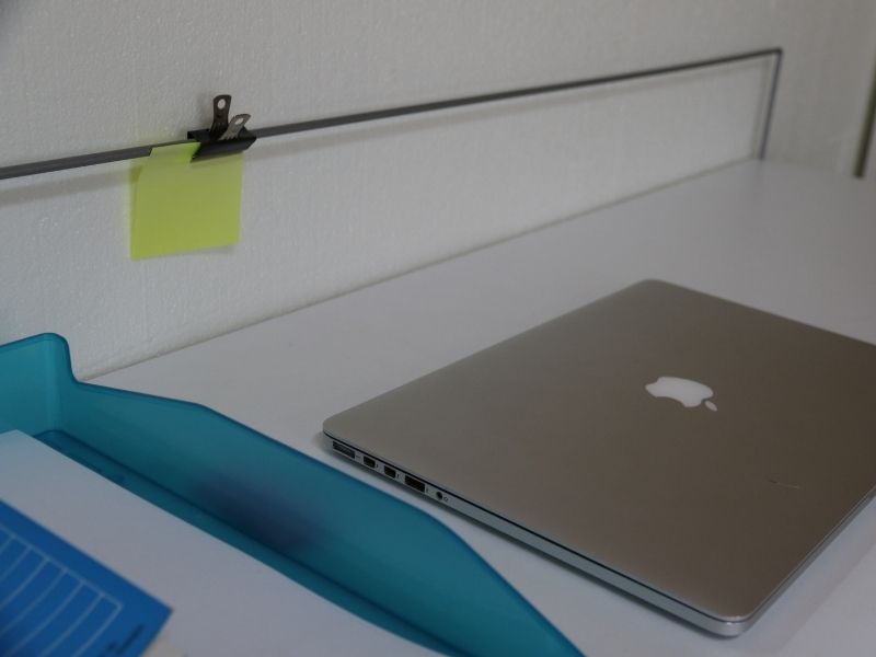 Foto de cliente de Mesa Escritorio Haley blanco organizador notas 132 cm