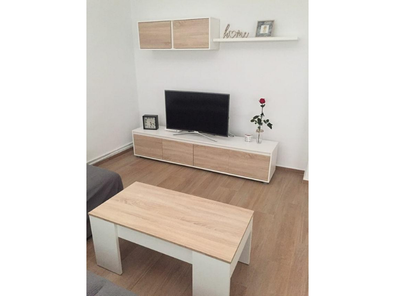Foto de cliente de Mueble Salón TV Alida Roble Canadian Y Blanco Artik 200 cm