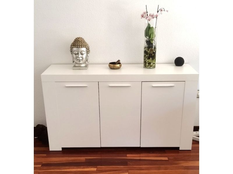 Foto de cliente de Aparador 3 puertas Ambit 144 cm color blanco artik