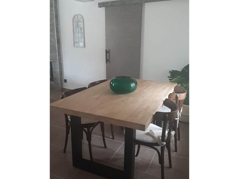 Foto de cliente de Mesa comedor Loft roble nordish salvaje industrial 160x100 cm