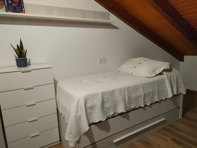 Foto de cliente de Cama Nido con Cajones Elliot 190x90 cm + Estantería Blanco