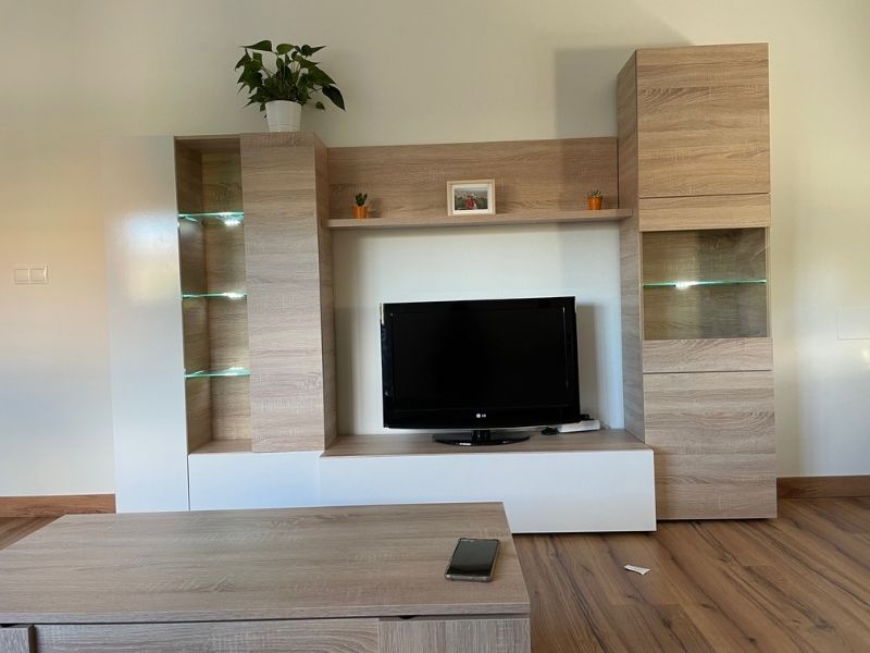 Foto de cliente de Pack muebles salón completo con LED