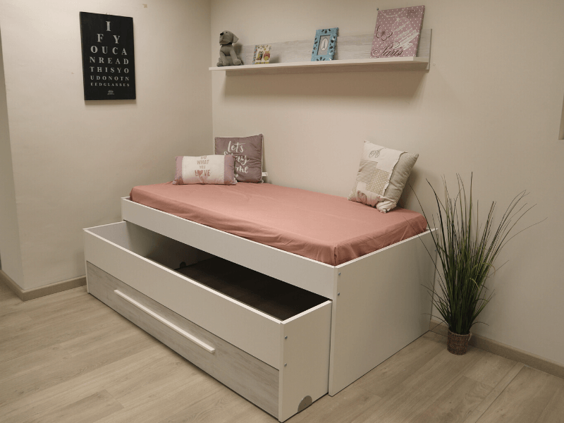 Foto de cliente de Habitación Juvenil Moderna Conjunto de Muebles Elliot con Somieres