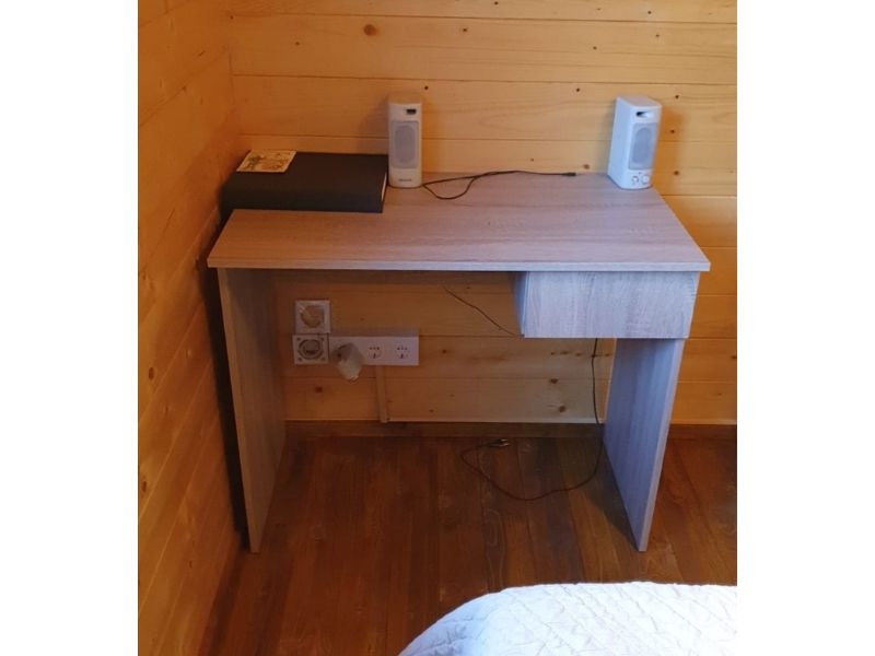 Foto de cliente de Mesa Escritorio Turin Estudio Juvenil Con Cajón Roble Cambrian 90 cm