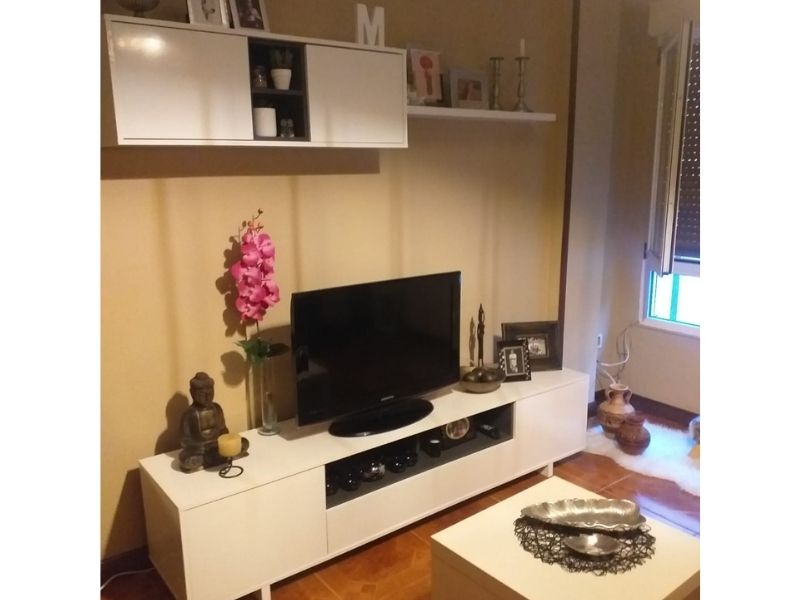 Foto de cliente de Mueble De Salón Moderno Blanco Brillo Belus 200 cm