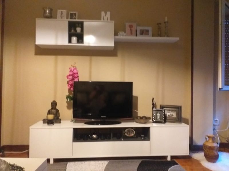 Foto de cliente de Mueble De Salón Moderno Blanco Brillo Belus 200 cm