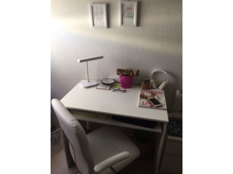 Foto de cliente de Sillon Estudio Oficina Estilo Moderno Color Blanco Con Ruedas
