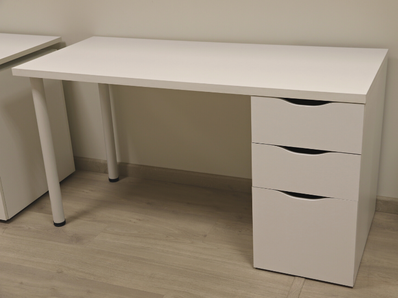 Foto de cliente de Conjunto Escritorio y 2 Estanterías Blanco