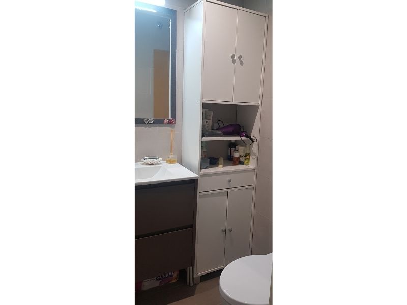 Foto de cliente de Columna de Baño Bikini Blanco Mate 51x196 cm