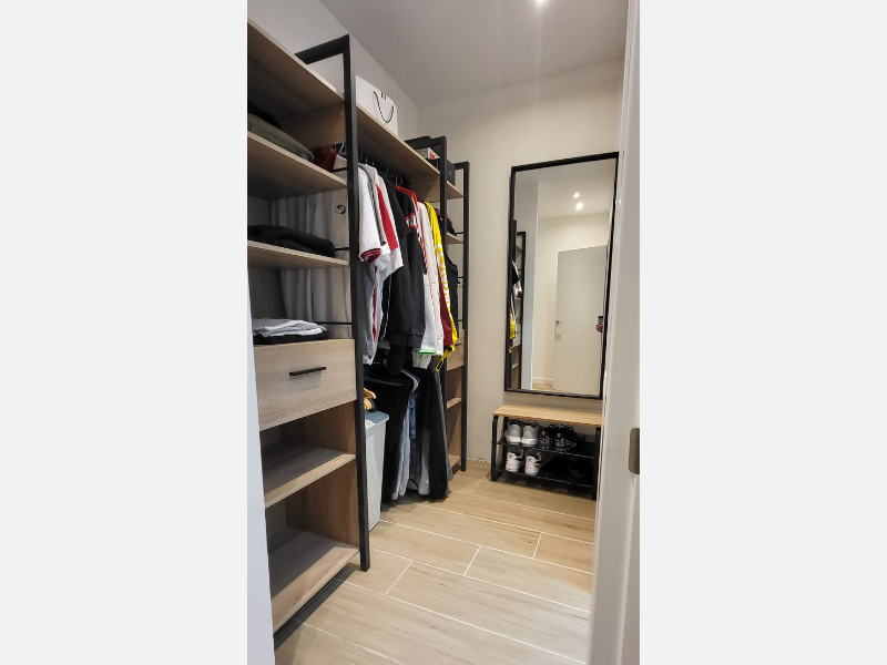 Foto de cliente de Vestidor Armario Abierto Urano Roble Kronberg 180x208 cm