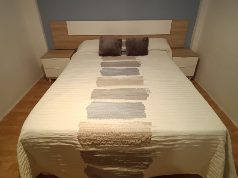 Foto de cliente de Dormitorio Matrimonio Estilo Industrial Pack Muebles Alba