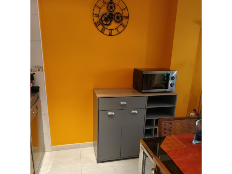 Foto de cliente de Buffet Bakery 2 gris grafito cocina botellero 103x101 cm
