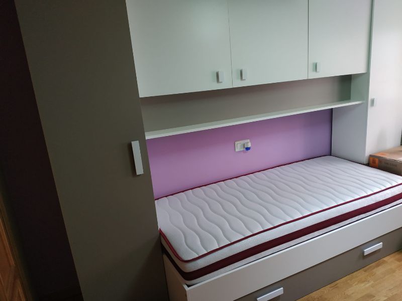 Foto de cliente de Habitación Juvenil Moderna e Infantil Pack Tidy Color Blanco y Arcilla