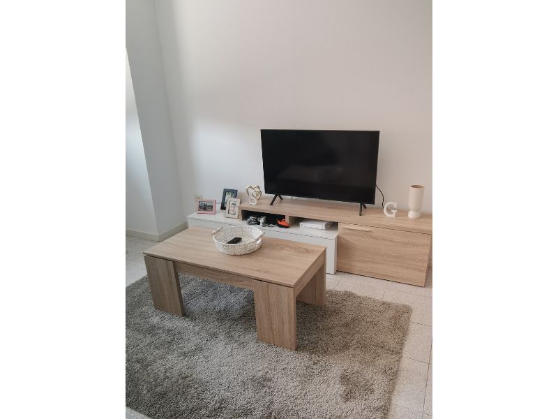 Foto de cliente de Mesa De Centro Salón Elevable Color Roble Canadian 100x50 cm