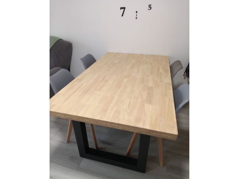 Foto de cliente de Mesa comedor Loft roble nordish salvaje industrial 160x100 cm