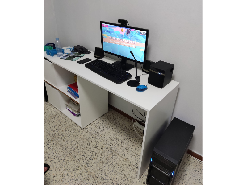 Foto de cliente de Habitación Juvenil Moderna Pack Muebles Elliot (Cama + Armario + Escritorio)