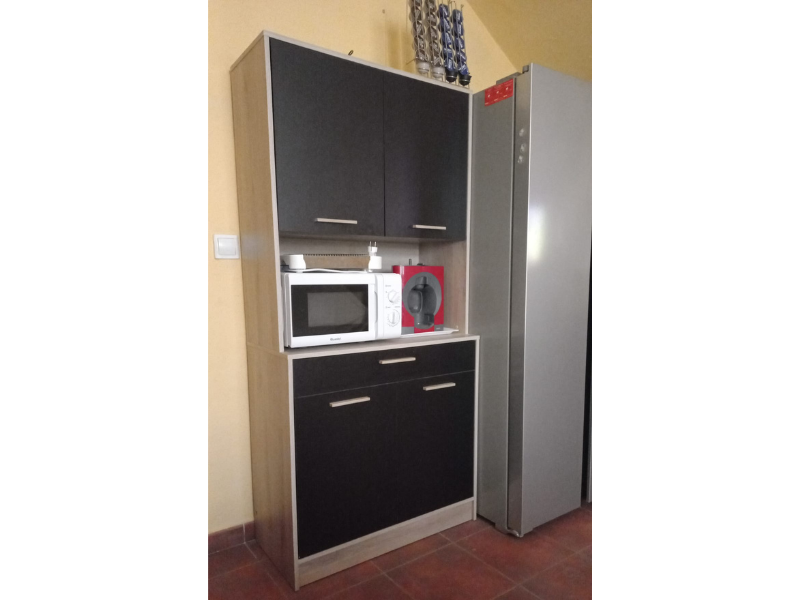 Foto de cliente de Armario cocina Dolce color roble y negro 83x177 cm