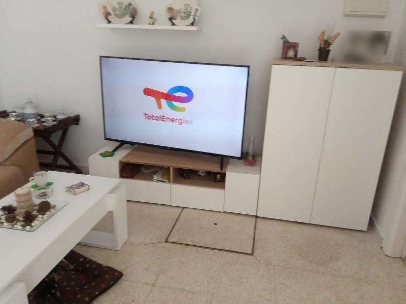 Foto de cliente de Mesa de centro elevable blanca Square 105x55 cm