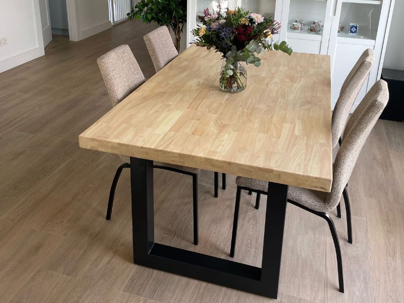 Foto de cliente de Mesa comedor Loft roble nordish salvaje industrial 160x100 cm