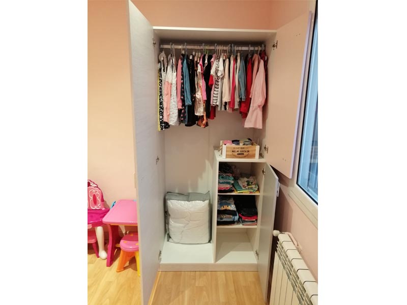 Foto de cliente de Habitación Juvenil Moderna Pack Blanco Y Rosa