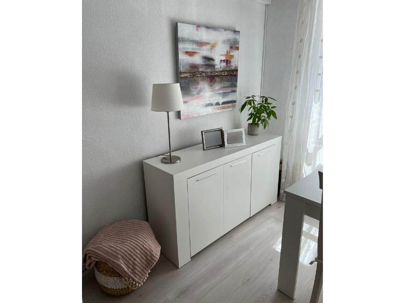 Foto de cliente de Aparador 3 puertas Ambit 144 cm color blanco artik