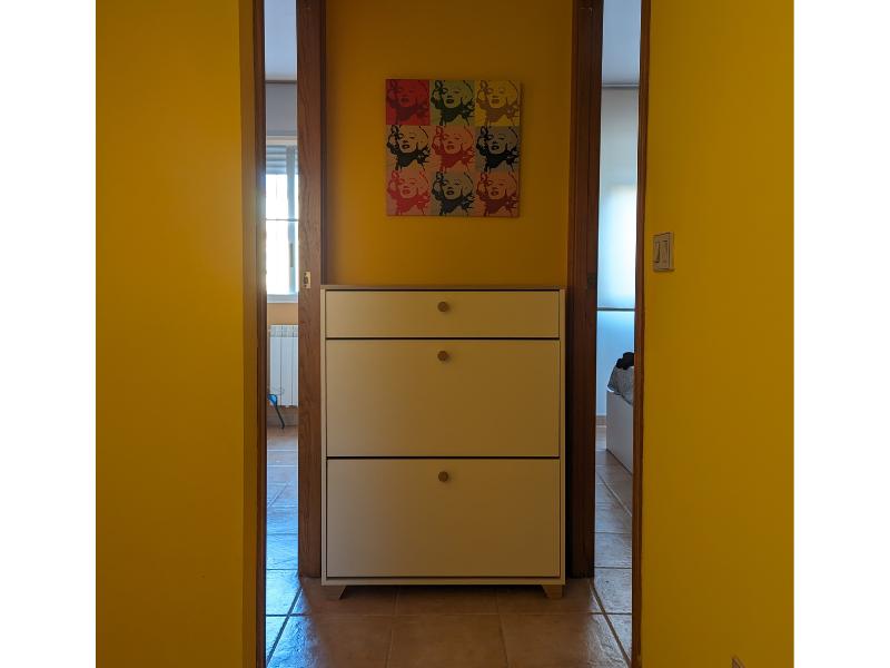 Foto de cliente de Mueble Zapatero Izzy Color Blanco Mate y Kronberg 81 cm