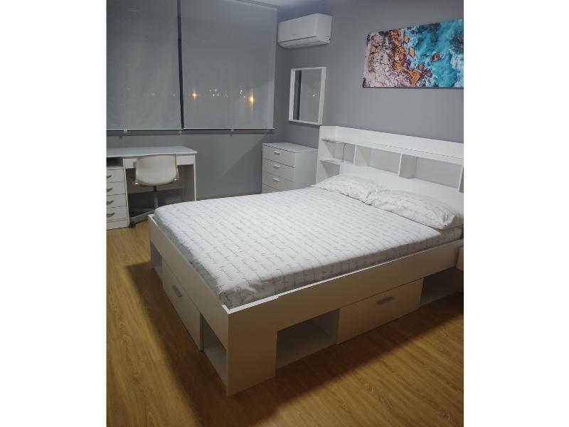 Foto de cliente de Cómoda Blanca 4 Cajones Tibet 74x78 cm