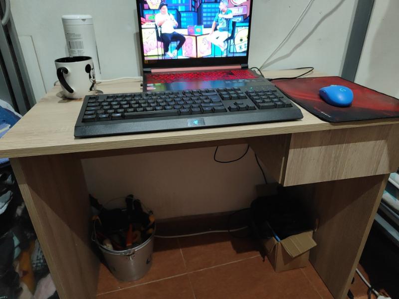 Foto de cliente de Mesa Escritorio Turin Estudio Juvenil Con Cajón Roble Cambrian 90 cm