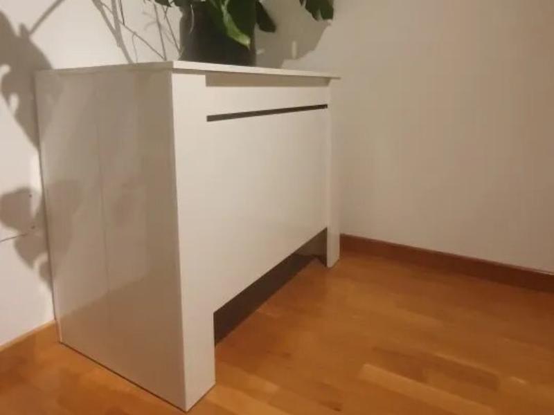 Foto de cliente de Mesa comedor súper extensible Train blanco brillo 5 posiciones 51-237x90 cm